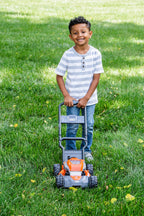 589289602 Toddler Toy Lawn Mower with Realistic Sounds and Light-Up Engine for Ages 2 and Up