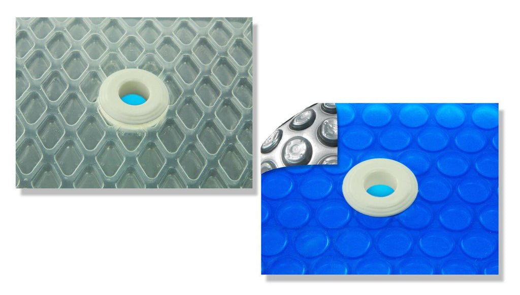 12' x 20' oval swimming pool solar heating blanket 12 and 16 mil w/ grommets