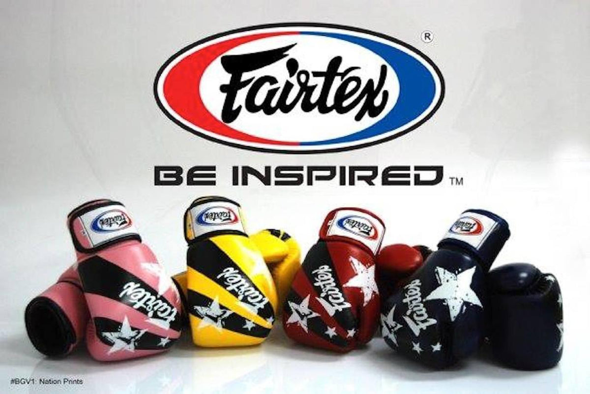 Fairtex "NATIONS PRINT" Training Gloves - BGV1N