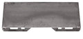 hecasa 1/2" new unpainted steel quick tach attachment skid steer mount plate loader bobcat kubota