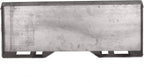 hecasa 1/2" new unpainted steel quick tach attachment skid steer mount plate loader bobcat kubota