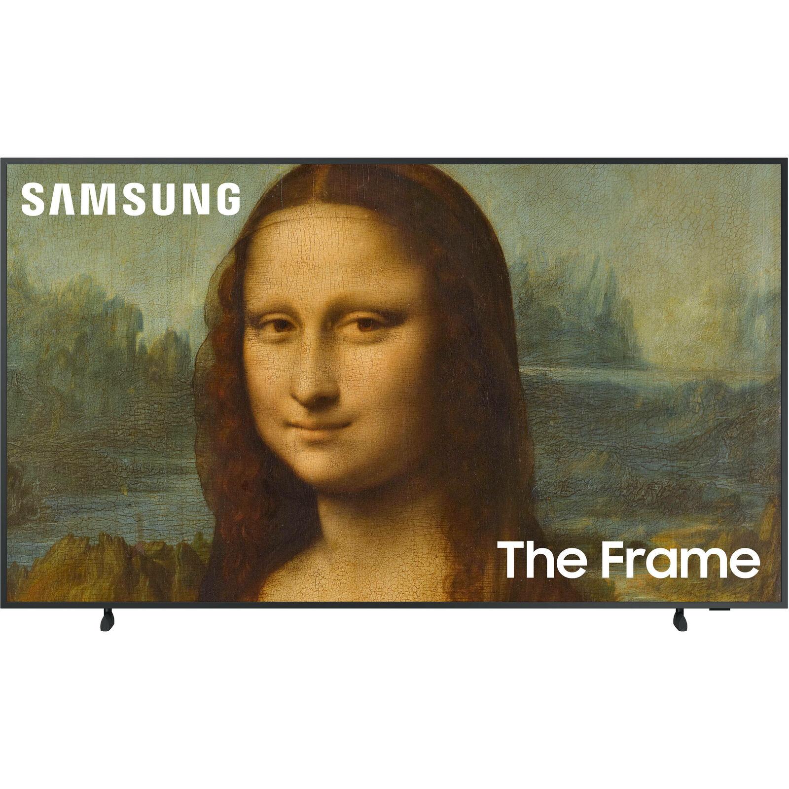 samsung the frame ls03b 55" qled 4k hdr smart tv - 2022 model
