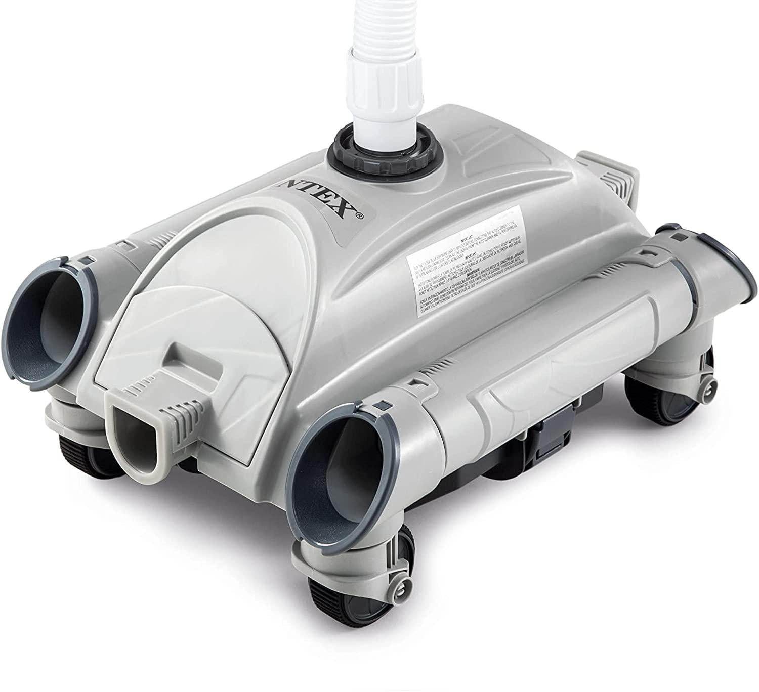 intex recreation corp 28001e intex auto pool cleaner, 1 pack, grey