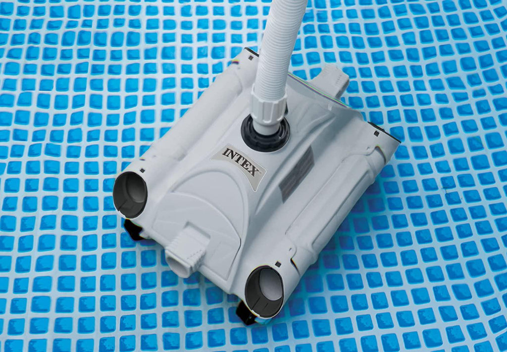 intex recreation corp 28001e intex auto pool cleaner, 1 pack, grey