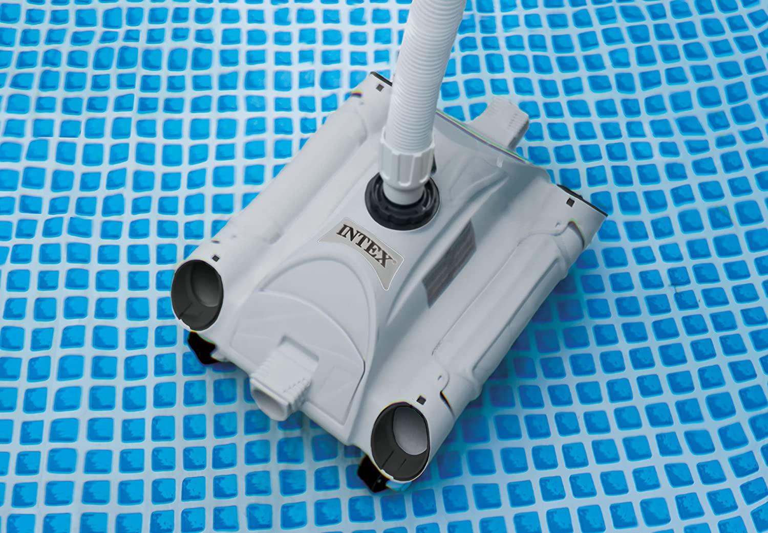 intex recreation corp 28001e intex auto pool cleaner, 1 pack, grey