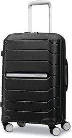 form Hardside Expandable with Double Spinner Wheels, Black, Carry-On 21-Inch