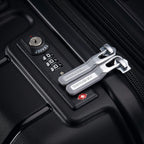 form Hardside Expandable with Double Spinner Wheels, Black, Carry-On 21-Inch
