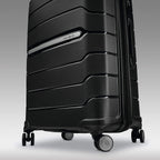 form Hardside Expandable with Double Spinner Wheels, Black, Carry-On 21-Inch