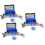 Taylor K2006 Swimming Pool Water FAS-DPD Chlorine pH Alkaline Test Kit (3 Pack)