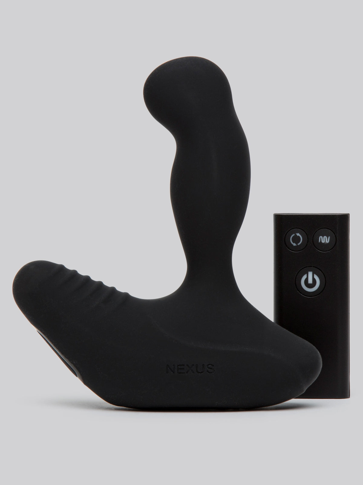 Nexus Revo Stealth Remote Control Rotating Silicone Prostate Massager, Black