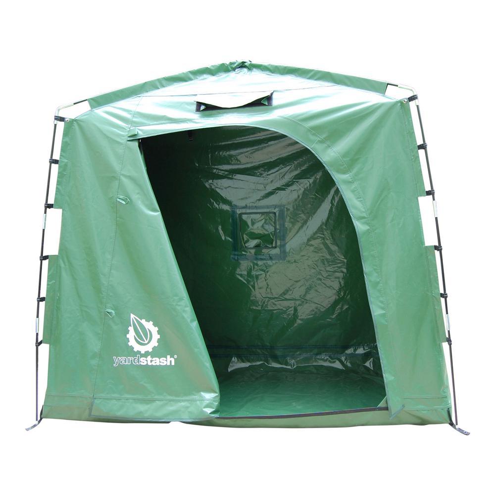 74 in. W x 32 in. D IV Vinyl Tarpaulin Outdoor StoraShed Tent