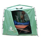 74 in. W x 32 in. D IV Vinyl Tarpaulin Outdoor StoraShed Tent