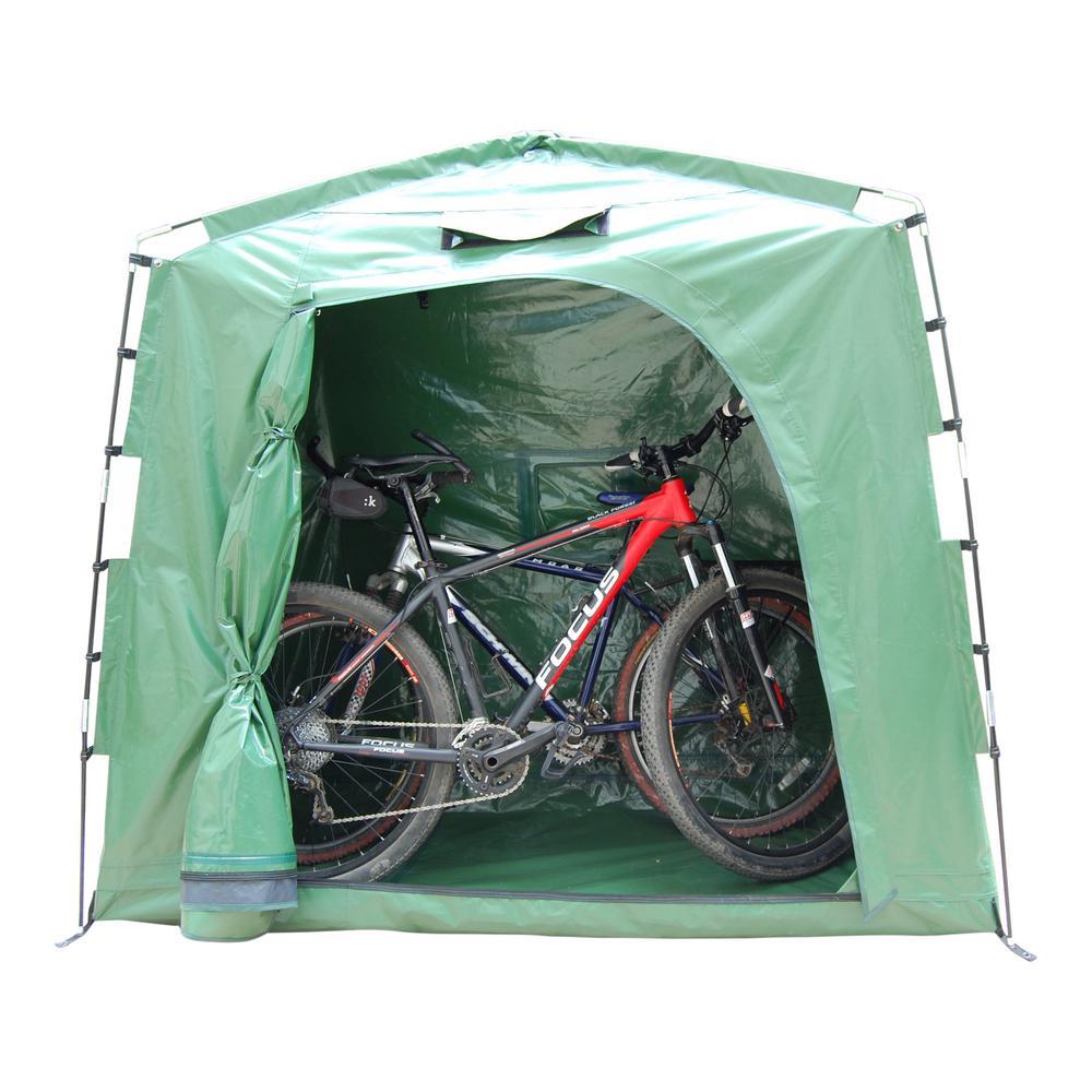 74 in. W x 32 in. D IV Vinyl Tarpaulin Outdoor StoraShed Tent