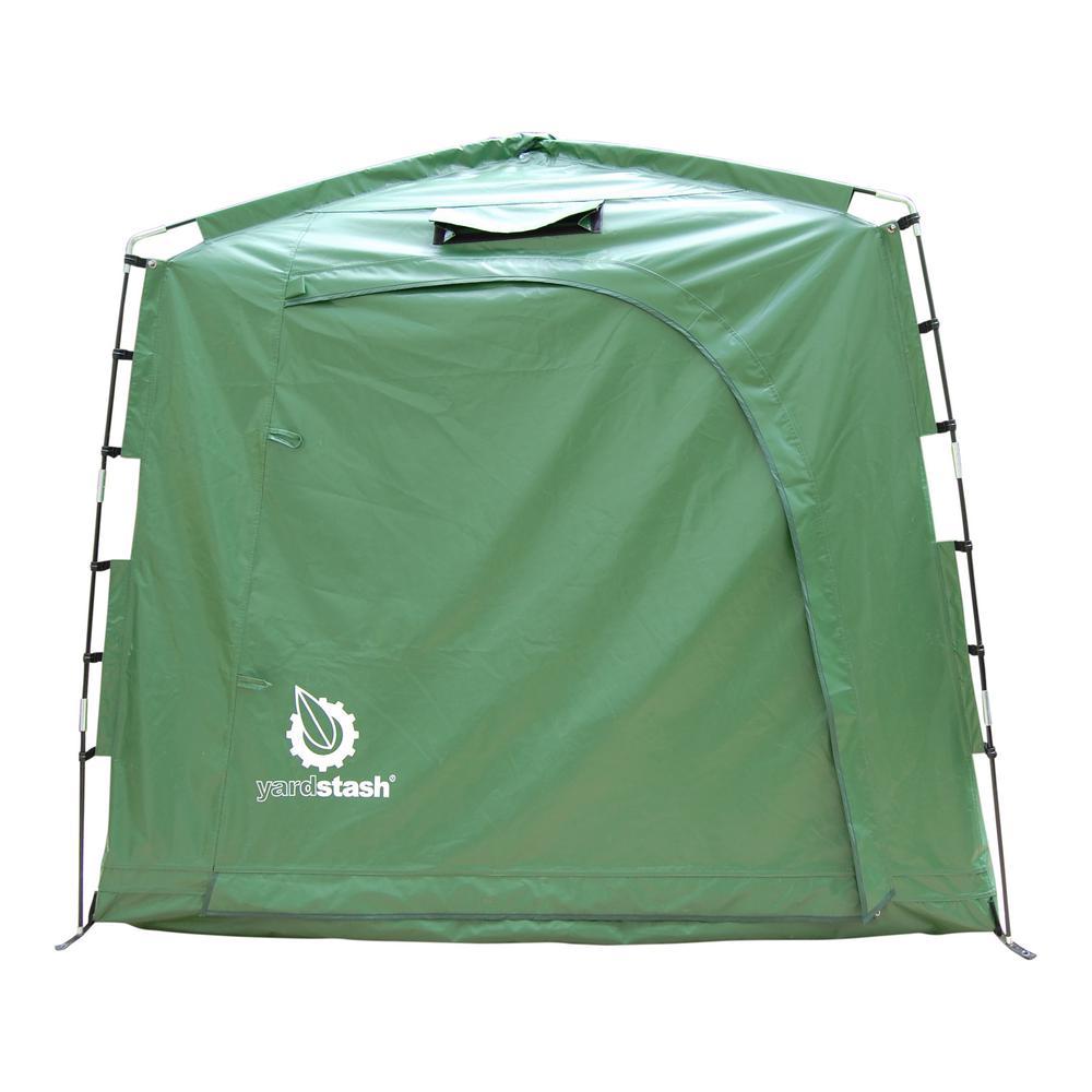 74 in. W x 32 in. D IV Vinyl Tarpaulin Outdoor StoraShed Tent