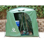 74 in. W x 32 in. D IV Vinyl Tarpaulin Outdoor StoraShed Tent