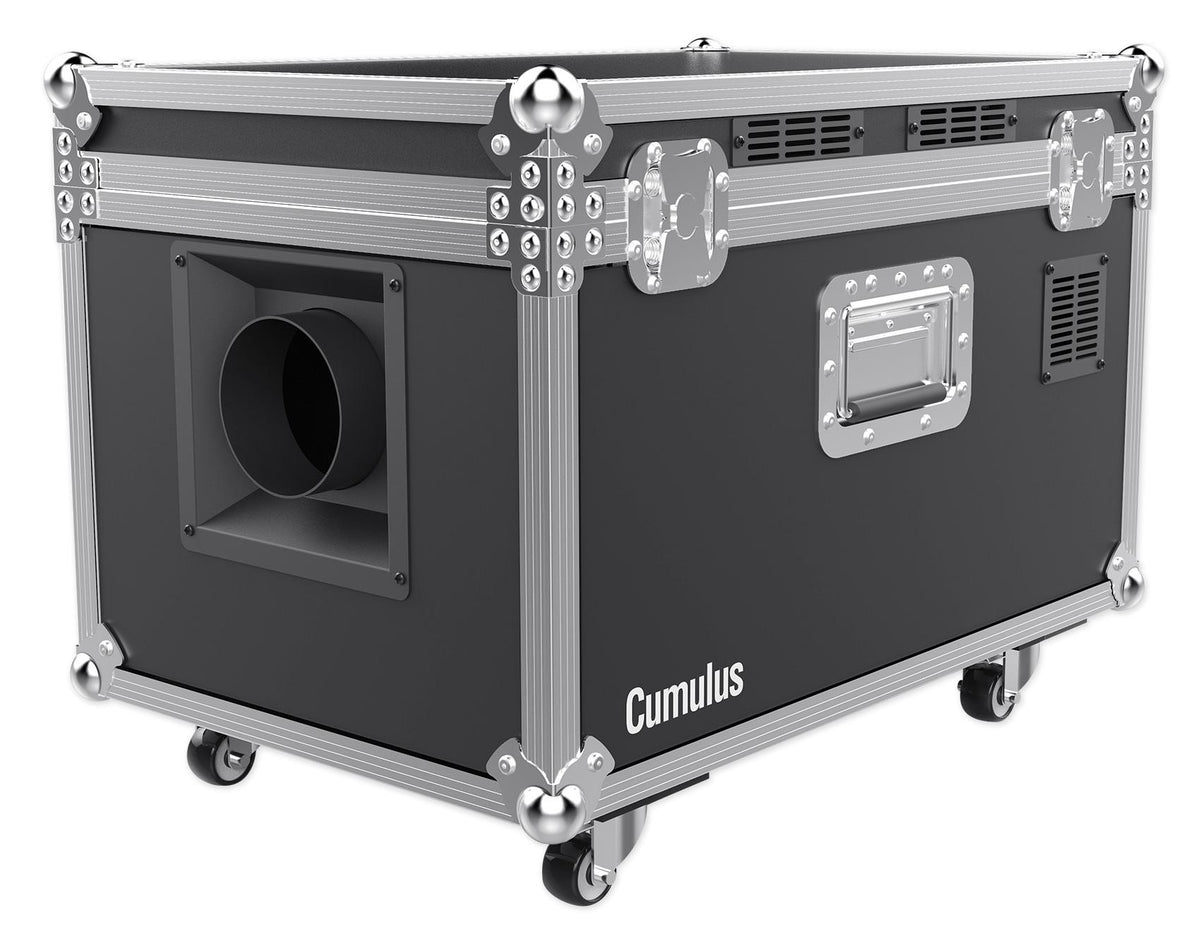 Chauvet DJ CUMULUS Fog Machine DMX Fogger+Case+Fluid+(4) 48" Black Light Strips