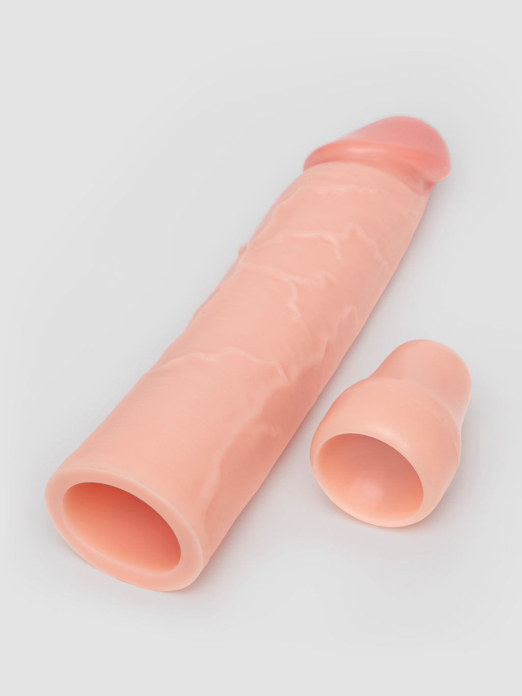 Fantasy X-Tensions 1 Extra Inch Silicone Penis Extender, Flesh Pink