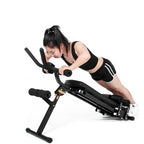 Workout Sit Up Bench, Abdominal Fitness Incline Decline Slant Crunch Board, Folding Weight Bench Adjustable Sit-up Board Fitness Slant Bench for Home Gym AB Abdominal Core Strength Weight Training