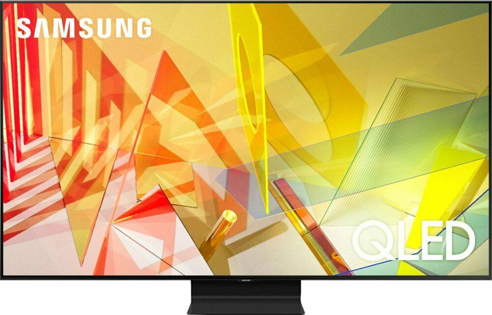 samsung q90t qn55q90taf 55-inch 4k ultra hd hdr qled smart tv-refurb