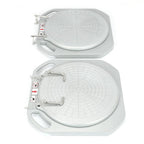 5 T Magnesium Alloy 2 Wheel Alignment Turn Plates Turntables w/Transition Blocks