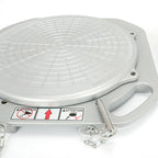 5 T Magnesium Alloy 2 Wheel Alignment Turn Plates Turntables w/Transition Blocks