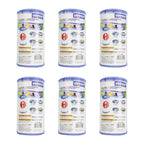 intex 12' x 30" swimming pool, cleaning kit, &amp; replacement filters (6 pack)