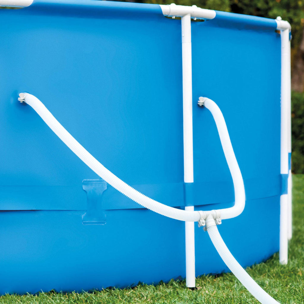 intex 12' x 30" swimming pool, cleaning kit, &amp; replacement filters (6 pack)
