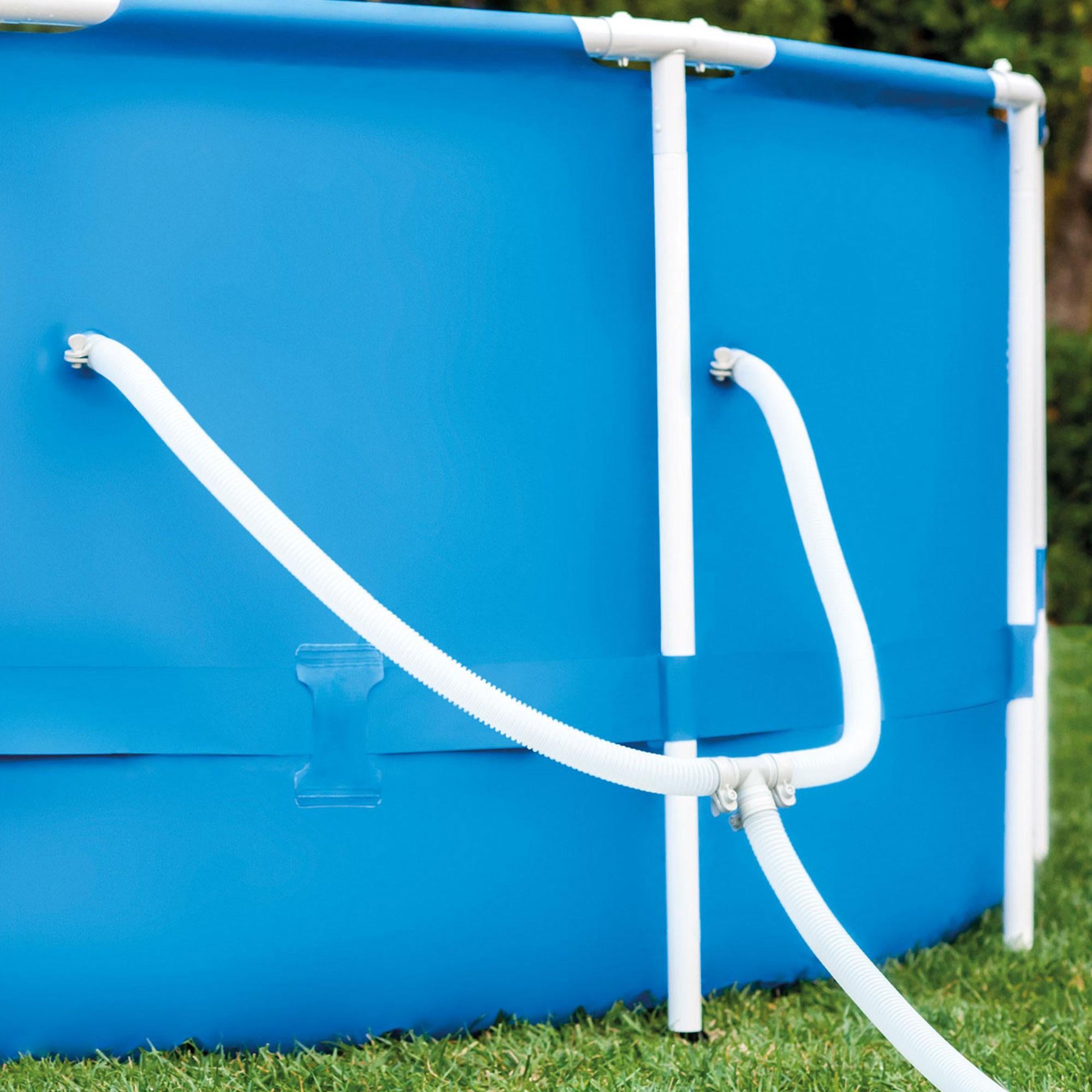 intex 12' x 30" swimming pool, cleaning kit, &amp; replacement filters (6 pack)