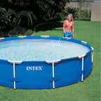 intex 12' x 30" swimming pool, cleaning kit, &amp; replacement filters (6 pack)