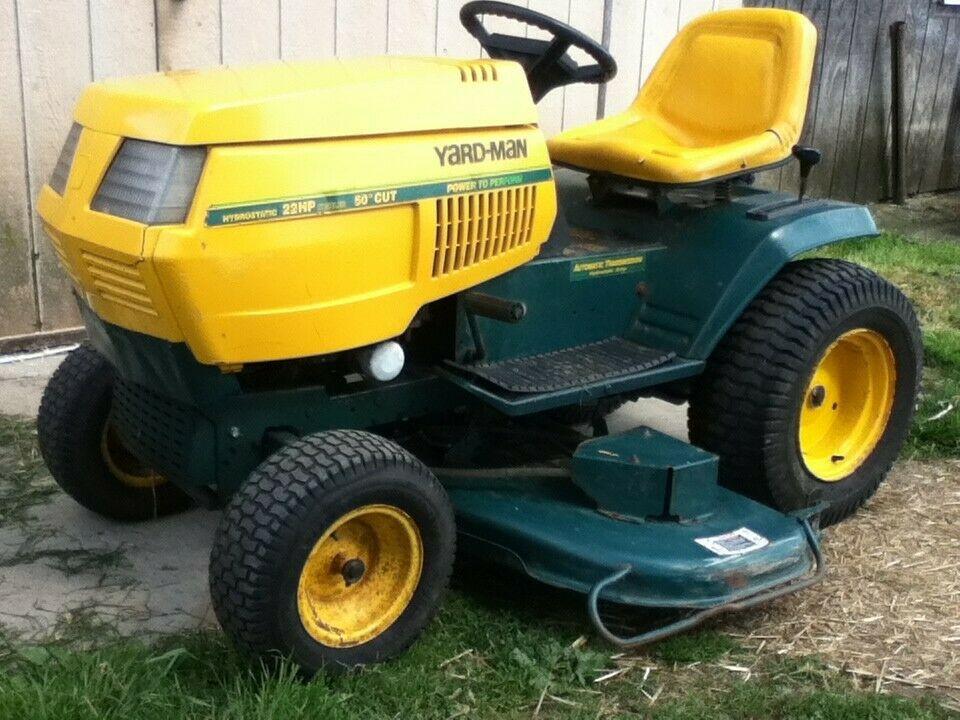 LAWN GARDEN TRACTOR RIDING MOWER,YARD MAN 22HP50" HYDRO/AUTOMATIC LOCAL PICK UP