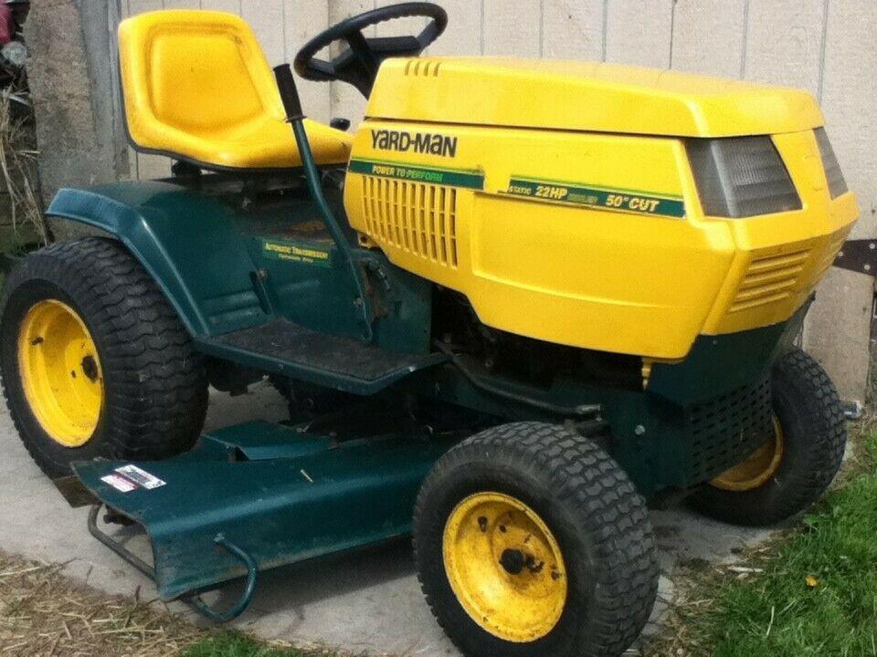 LAWN GARDEN TRACTOR RIDING MOWER,YARD MAN 22HP50" HYDRO/AUTOMATIC LOCAL PICK UP