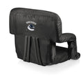 Vancouver Canucks Black Portable Reclining Stadium Seat