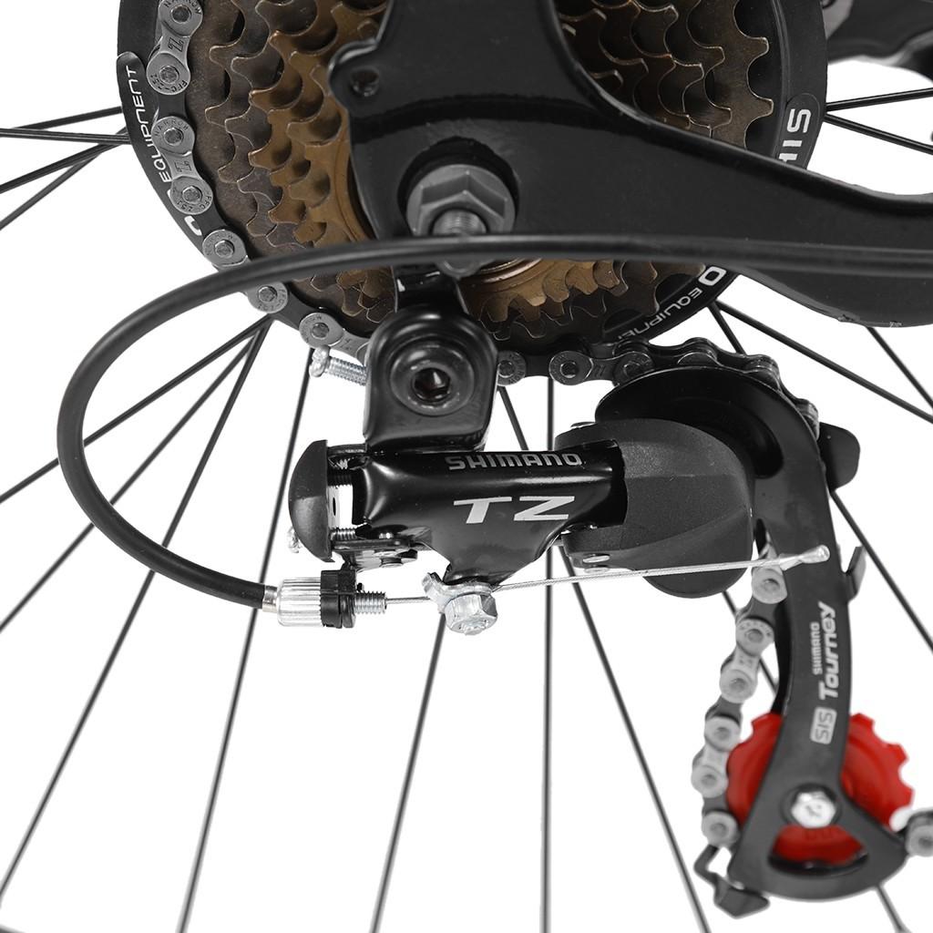 HOMBOM 26 Inch Mountain Bike With 21 Speed Dual Disc Brakes Full Suspension Non-slip