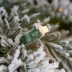 7.5 ft Mixed Pine Flocked LED Christmas Tree