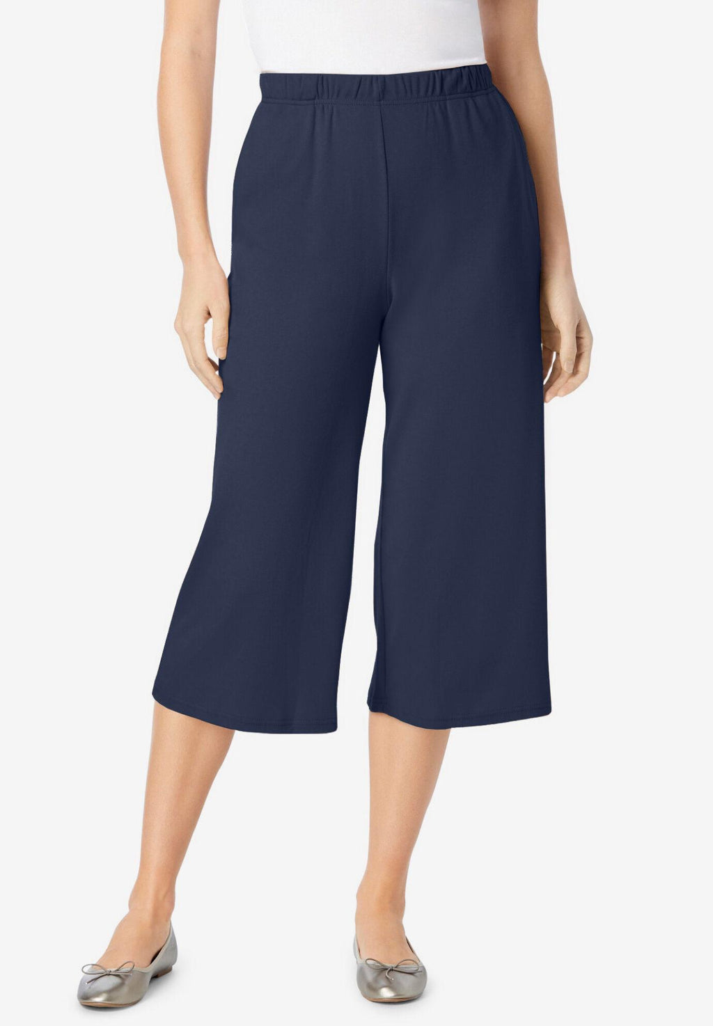 7-day knit culotte