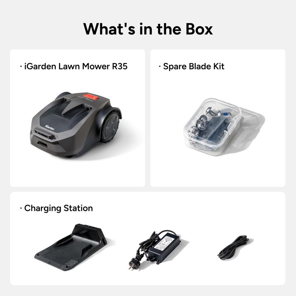 R55 Robot Lawn Mower Wire Free, Robotic Mower for Up to 0.4 Acre | NetRTK &amp; Stereo Vision, 3 Mowing Modes, AI Obstacle Avoidance, 5.5H Runtime, 25°(46%) Slope, 30-zone app Control
