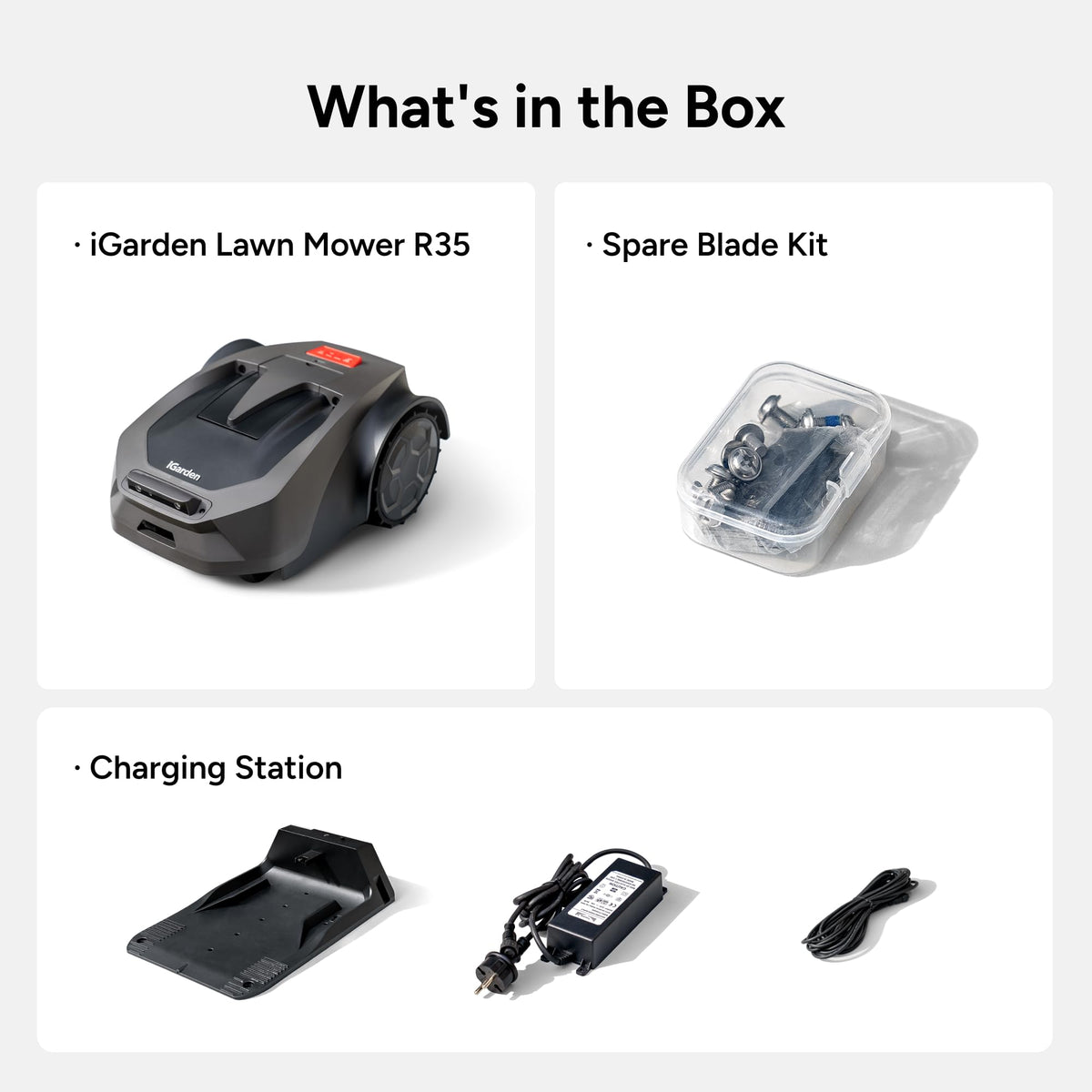 R55 Robot Lawn Mower Wire Free, Robotic Mower for Up to 0.4 Acre | NetRTK &amp; Stereo Vision, 3 Mowing Modes, AI Obstacle Avoidance, 5.5H Runtime, 25°(46%) Slope, 30-zone app Control