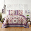 Jessica Simpson Lola Quilt King, Purple