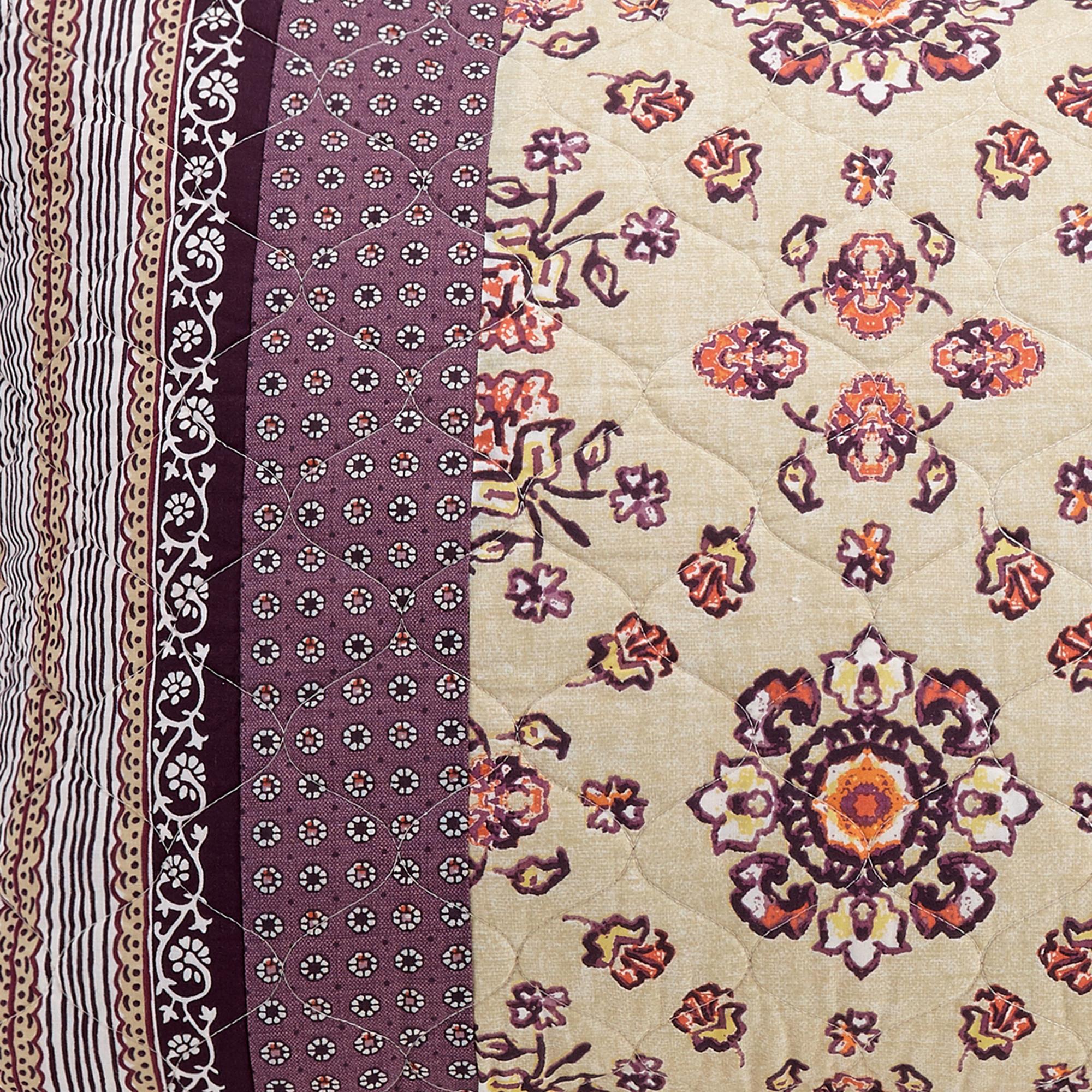 Jessica Simpson Lola Quilt King, Purple