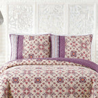 Jessica Simpson Lola Quilt King, Purple