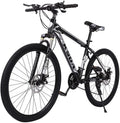 26 Inch Mountain Bike Mens Mountain Bike for Men 21-Speed  Dual Disc Brakes Full Suspension Non-Slip MTB Aluminum Road Bicycle City Urban Commuters Mens Bicycle for Adults Men Women Teens