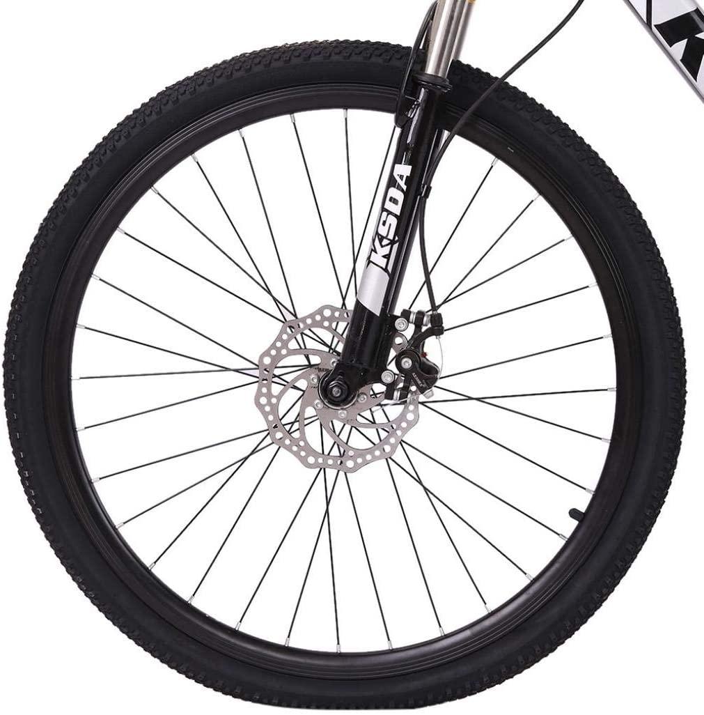Bike for Men 26 Inch Adult Bike Men's Mountain Bike 21-Speed  Dual Disc Brakes Full Suspension Non-Slip MTB Aluminum Road Bicycle City Urban Commuters Mens Bicycle for Adults Men Women Teens