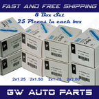 200 ASSORTMENT CLIP-ON WHEEL WEIGHT  P - STYLE 1.25 1.50 1.75 2.00 oz