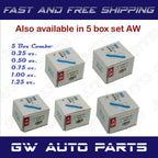 200 ASSORTMENT CLIP-ON WHEEL WEIGHT  P - STYLE 1.25 1.50 1.75 2.00 oz