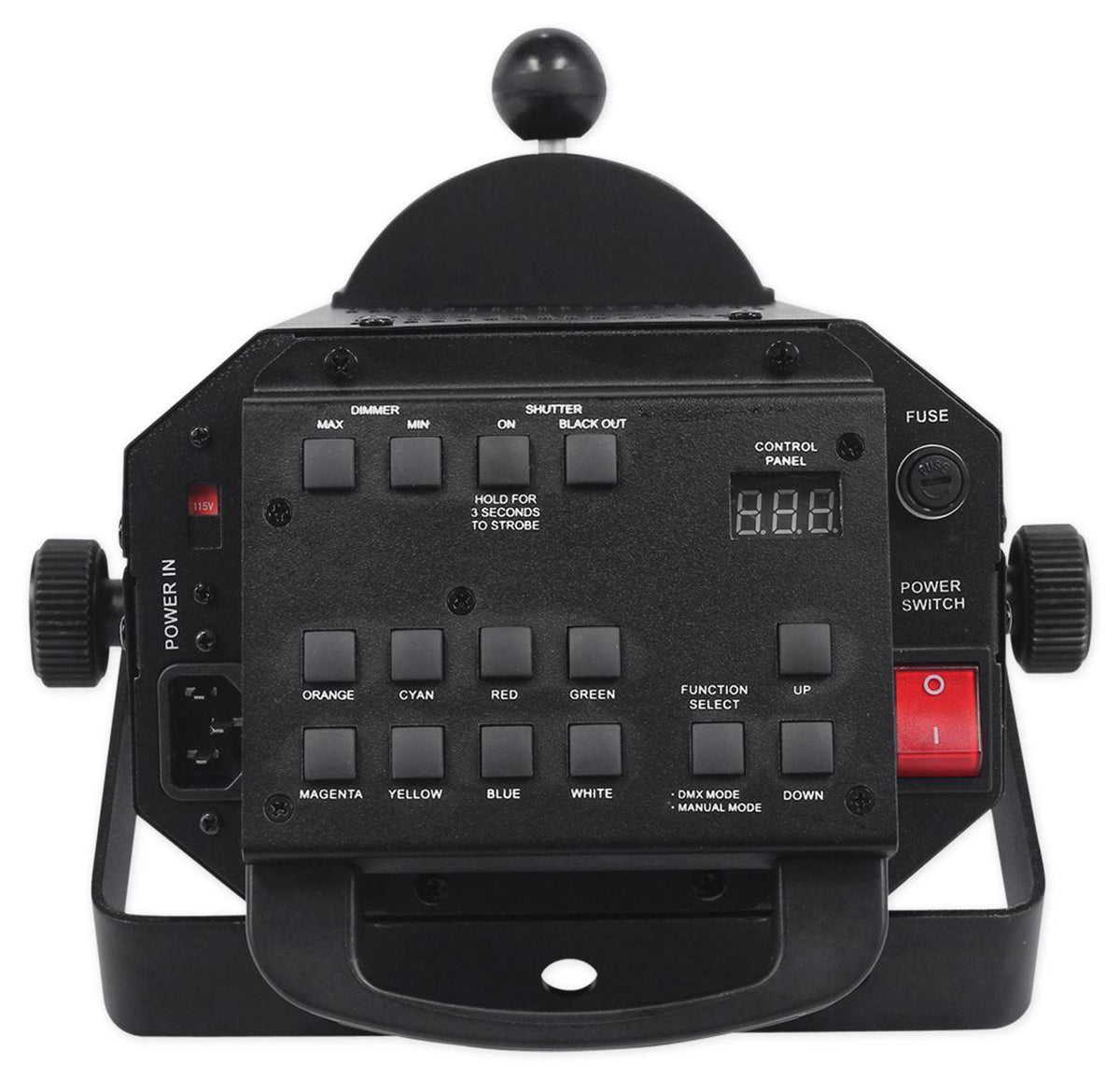 Chauvet DJ LED Followspot 75ST DMX/Manual 7 Color Light w/ Stand + Fog Machine