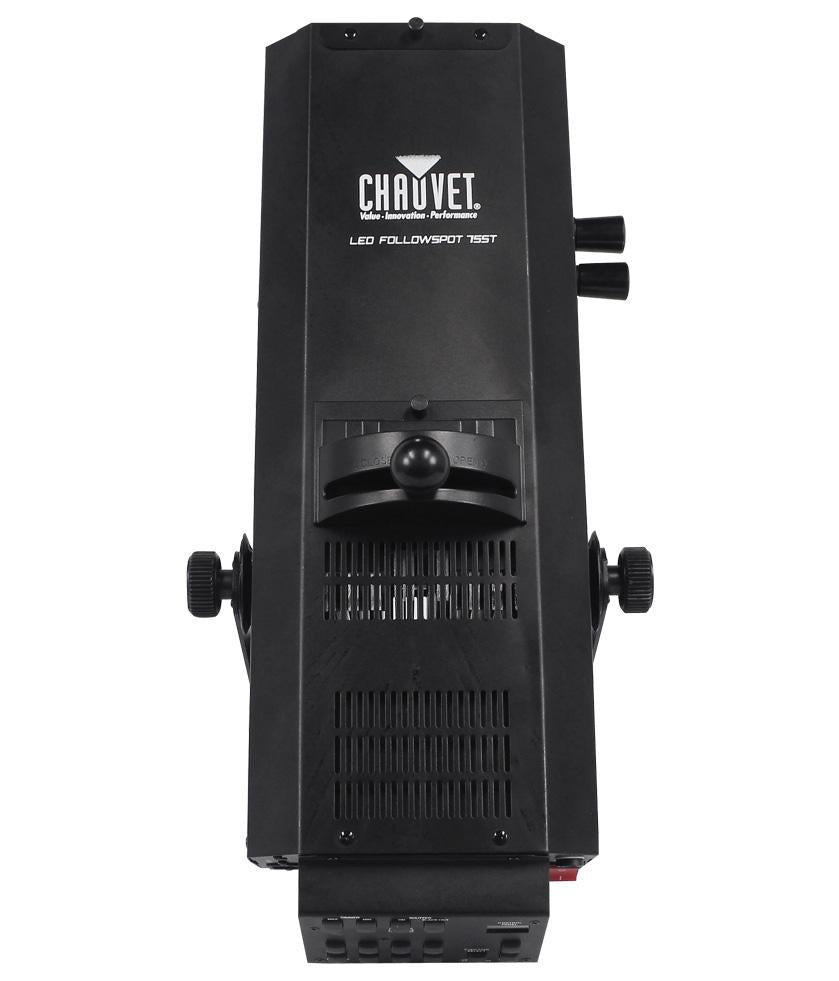 Chauvet DJ LED Followspot 75ST DMX/Manual 7 Color Light w/ Stand + Fog Machine