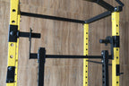 Everyday Essentials 1000-Pound Capacity Multi-Function Adjustable Power Cawith J-Hooks, Dip Bars and Other Optional Attachments