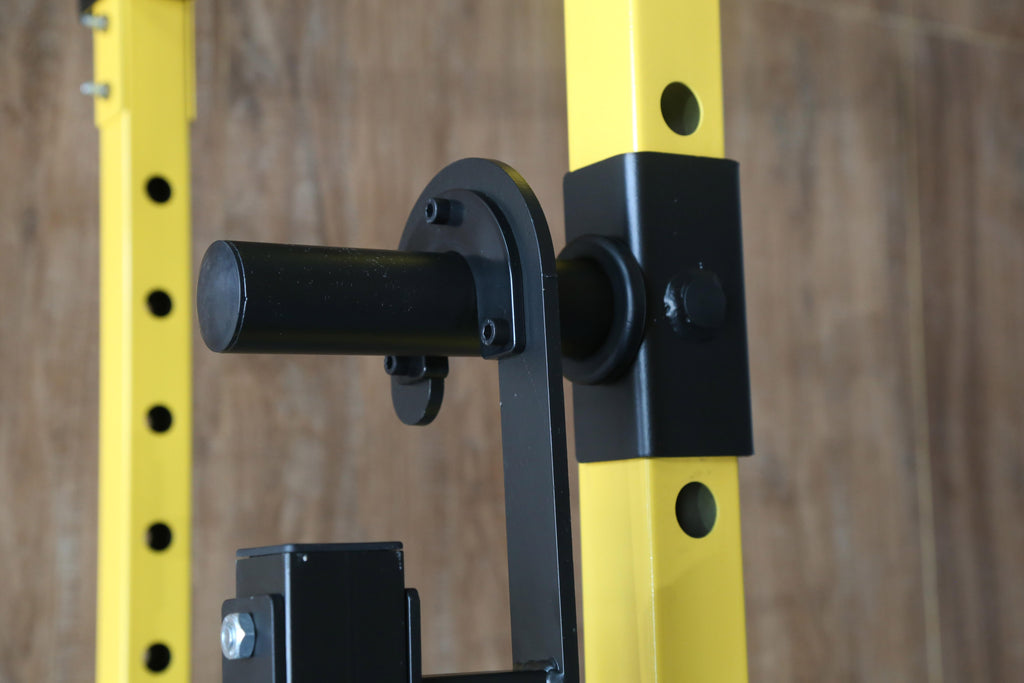 Everyday Essentials 1000-Pound Capacity Multi-Function Adjustable Power Cawith J-Hooks, Dip Bars and Other Optional Attachments