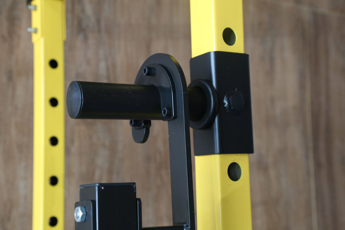 Everyday Essentials 1000-Pound Capacity Multi-Function Adjustable Power Cawith J-Hooks, Dip Bars and Other Optional Attachments