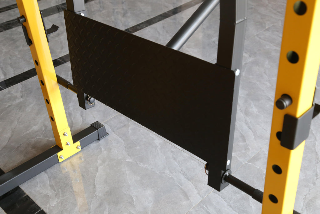 Everyday Essentials 1000-Pound Capacity Multi-Function Adjustable Power Cawith J-Hooks, Dip Bars and Other Optional Attachments